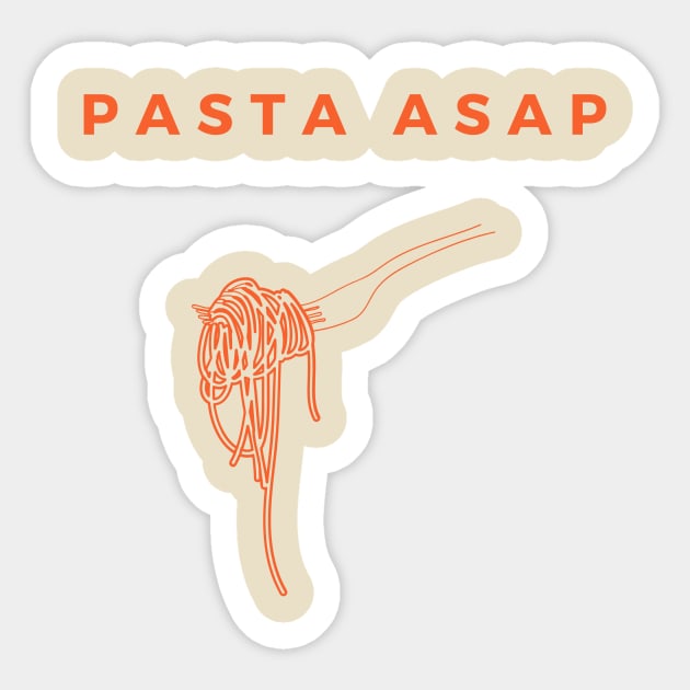 Pasta ASAP Sticker by yourstruly